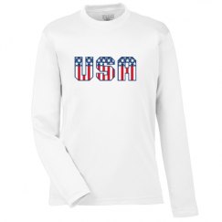 Youth Performance Long Sleeve Tee