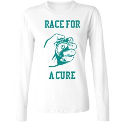 Ladies Relaxed Fit Basic Long Sleeve Tee