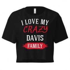 Ladies Festival Cali Crop Top Tee