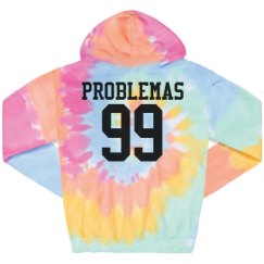 Unisex Tie-Dye Fleece Hoodie