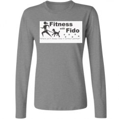 Ladies Relaxed Fit Basic Long Sleeve Tee