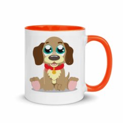 11oz Ceramic Mug with Color Inside