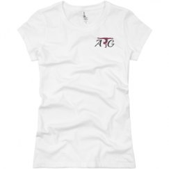 Ladies Slim Fit Basic Promo Jersey Tee