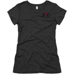 Ladies Slim Fit Super Soft Triblend Tee
