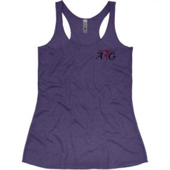 Ladies Slim Fit Super Soft Racerback Triblend Tank
