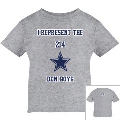 I Represent The 214 - Baby T-Shirt