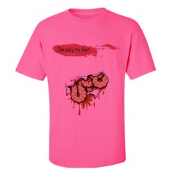 Unisex Ultra Cotton Safety Neon Crewneck Tee