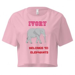 Ladies Festival Cali Crop Top Tee