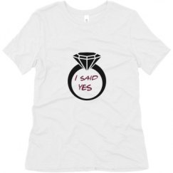 Ladies Relaxed Fit Super Soft Triblend Tee