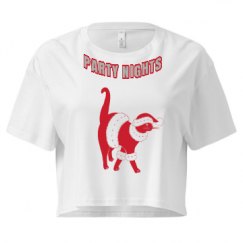 Ladies Festival Cali Crop Top Tee