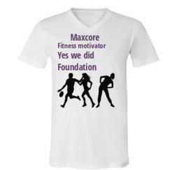 Unisex V-Neck Jersey Tee