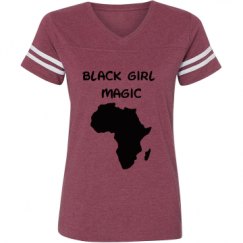 Ladies Relaxed Fit Vintage Sports Tee