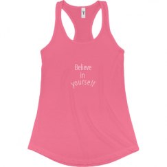 Ladies Slim Fit Racerback Tank Top
