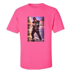 Unisex Ultra Cotton Safety Neon Crewneck Tee