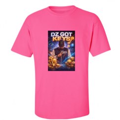 Unisex Ultra Cotton Safety Neon Crewneck Tee