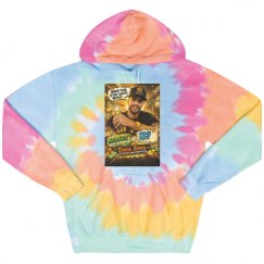 Unisex Tie-Dye Fleece Hoodie