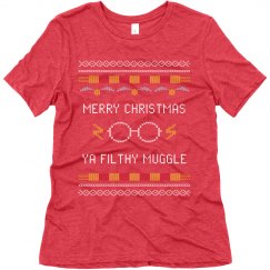 Movie Inspired Mashup Ugly Sweater T-Shirt