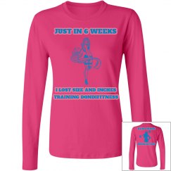 DONDIFITNESS LADIES SLEEVES SWEAT SHIRT