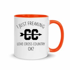 11oz Ceramic Mug with Color Inside