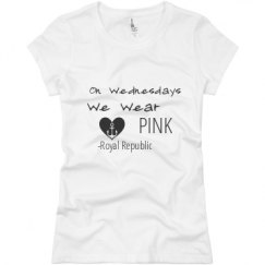 Ladies Slim Fit Basic Promo Jersey Tee