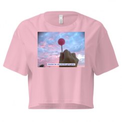 Ladies Festival Cali Crop Top Tee