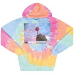 Unisex Tie-Dye Fleece Hoodie