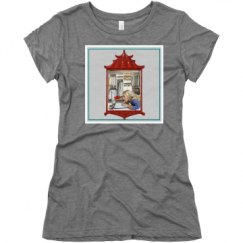 Ladies Slim Fit Super Soft Triblend Tee