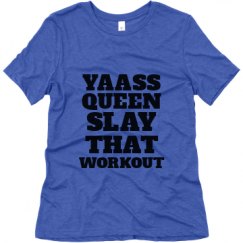 Ladies Relaxed Fit Super Soft Triblend Tee