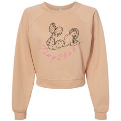 Women's Raglan Pullover Fleece