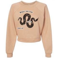 Women's Raglan Pullover Fleece