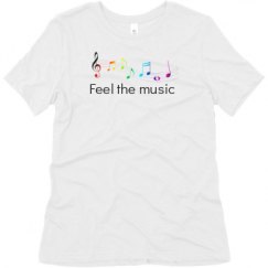 Ladies Relaxed Fit Super Soft Triblend Tee