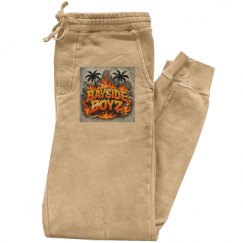 Pigment-Dyed Fleece Pants