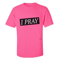 Unisex Ultra Cotton Safety Neon Crewneck Tee