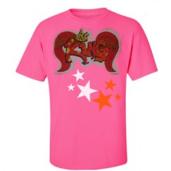 Unisex Ultra Cotton Safety Neon Crewneck Tee