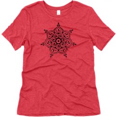 Ladies Relaxed Fit Super Soft Triblend Tee