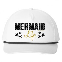 Snapback Five-Panel Rope Hat