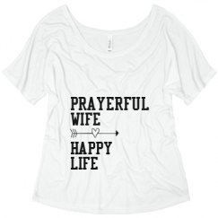 Ladies Flowy Slouchy Tee