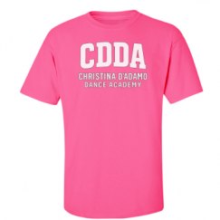 Unisex Ultra Cotton Safety Neon Crewneck Tee