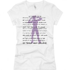 Ladies Slim Fit Basic Promo Jersey Tee