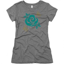 Ladies Slim Fit Super Soft Triblend Tee