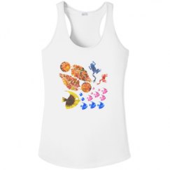 Ladies Athletic Performance Racerback Tank