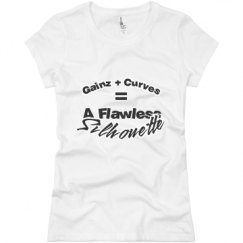 Ladies Slim Fit Basic Promo Jersey Tee