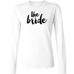 Ladies Relaxed Fit Basic Long Sleeve Tee