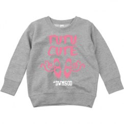 Toddler Crewneck Basic Promo Sweatshirt
