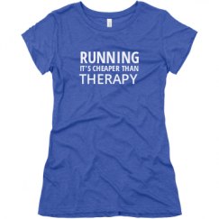 Ladies Slim Fit Super Soft Triblend Tee