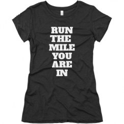 Ladies Slim Fit Super Soft Triblend Tee