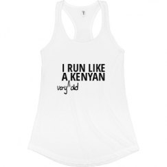 Ladies Slim Fit Racerback Tank Top