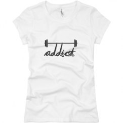 Ladies Slim Fit Basic Promo Jersey Tee