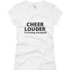 Ladies Slim Fit Basic Promo Jersey Tee