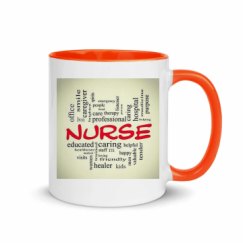 11oz Ceramic Mug with Color Inside